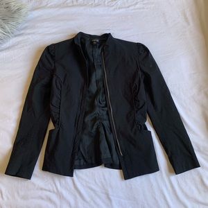 Bebe Black Fitted Blazer